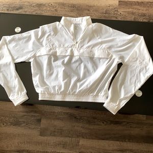 Its new beautiful white jacket without tag